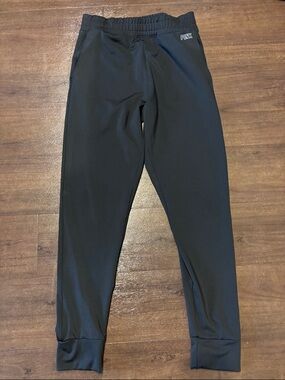 PINK Victoria's Secret Black Track Joggers